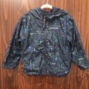 Columbia Kids' Blue Patterned Jacket